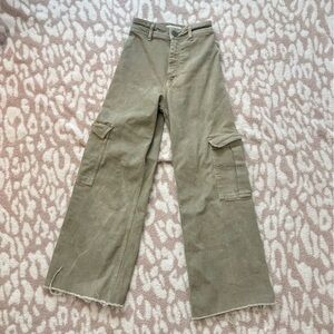 Zara Olive Green Trousers